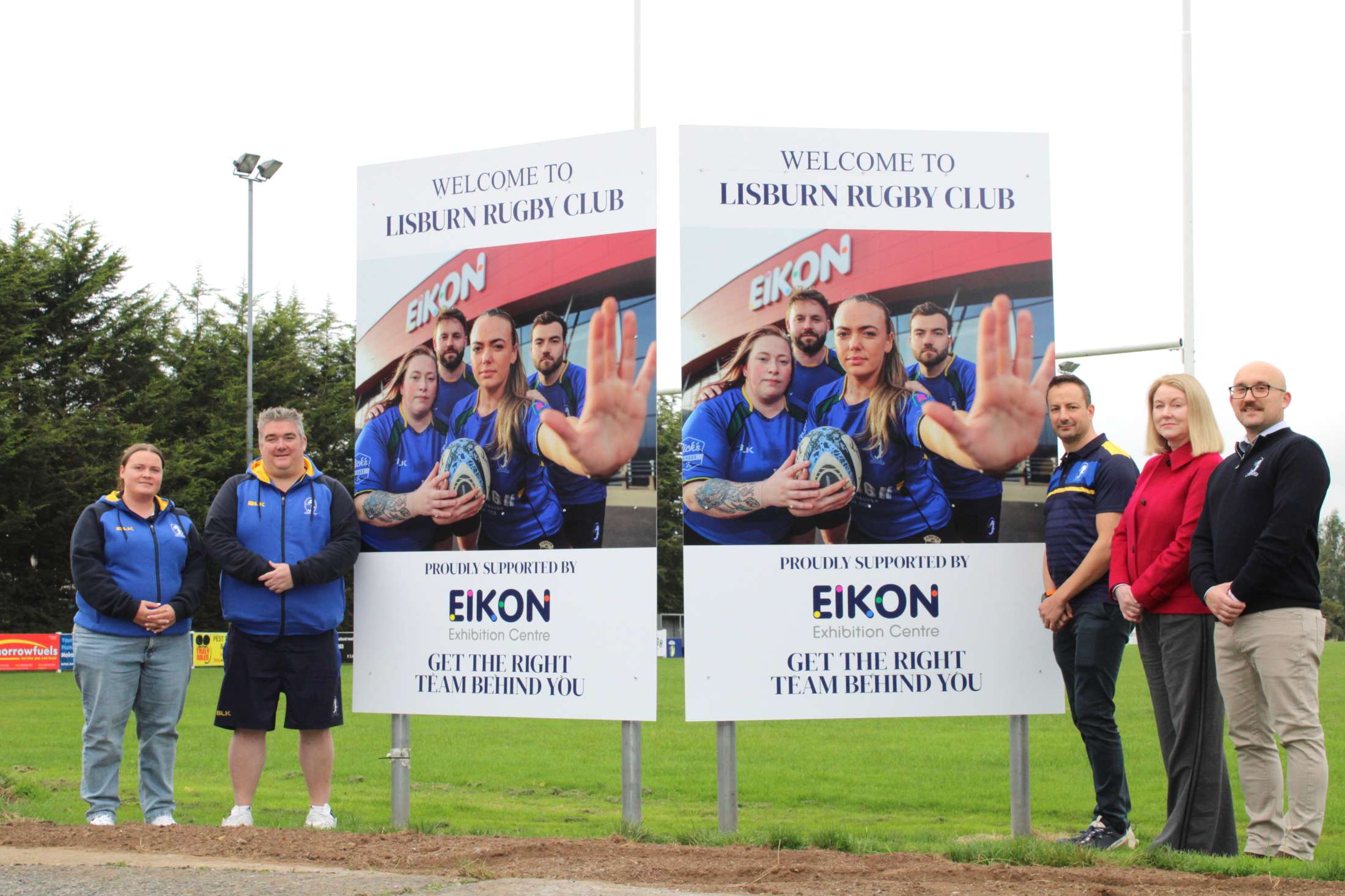 Strengthening Community Ties - Eikon Exhibition Centre Supports Lsburn RFC