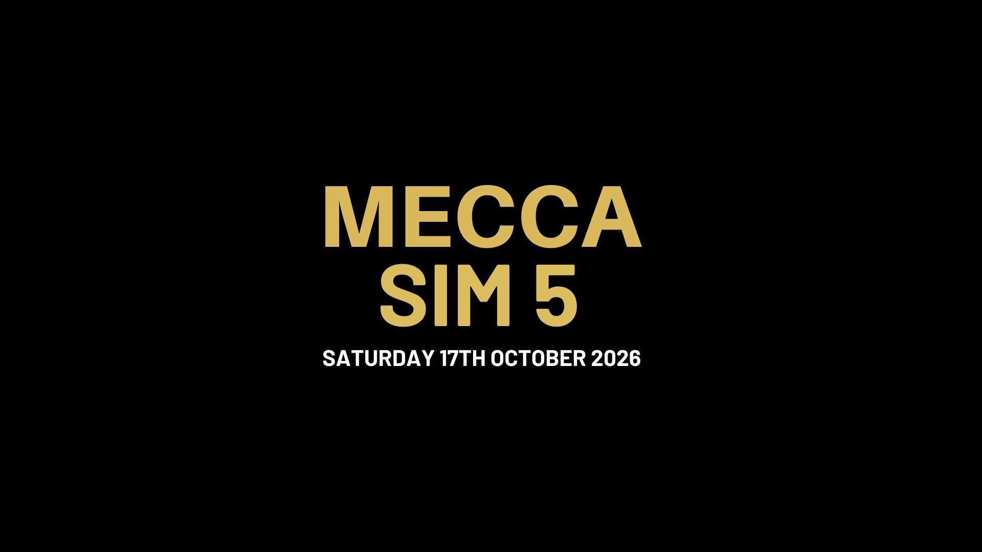 MECCA SIM 5